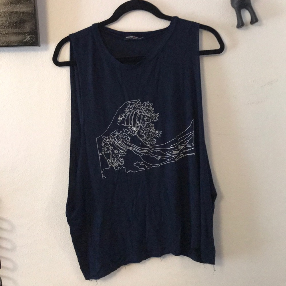 Brandy Melville ocean muscle tank